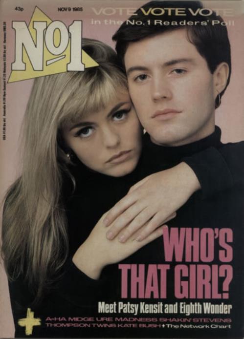 Kate Bush No. 1 - 9 Nov 1985 magazine UK BUSMANO613524