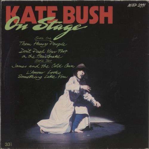 Kate Bush On Stage - Gatefold 7" vinyl single (7 inch record / 45) UK BUS07ON38695
