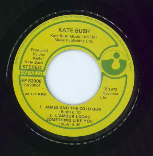 Kate Bush On Stage 7" vinyl single (7 inch record / 45) Canadian BUS07ON120734