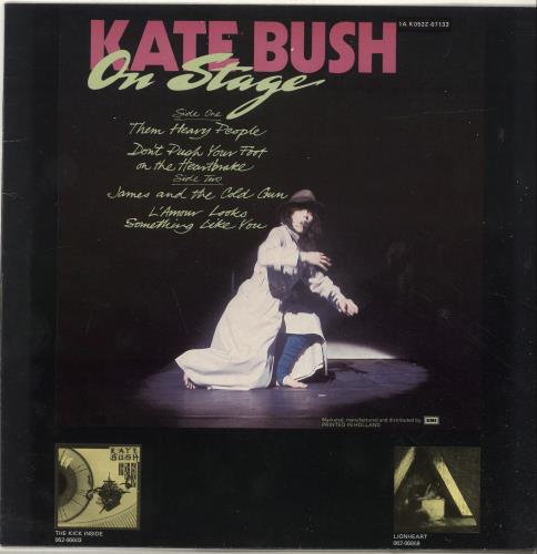 Kate Bush On Stage 12" vinyl single (12 inch record / Maxi-single) Dutch BUS12ON47759