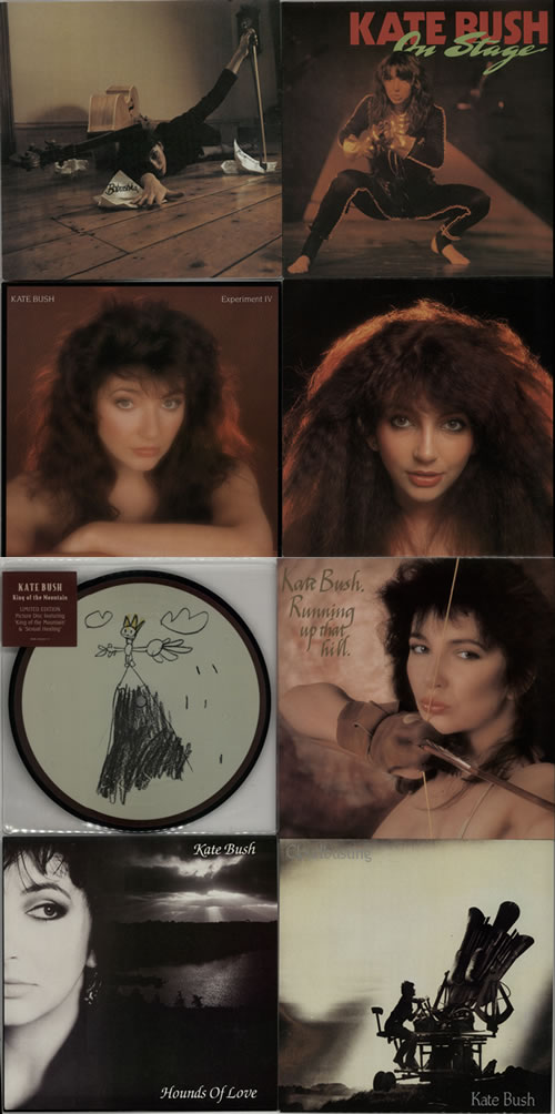 Kate Bush Quantity Of 9 Singles 7" vinyl single (7 inch record / 45) UK BUS07QU632600