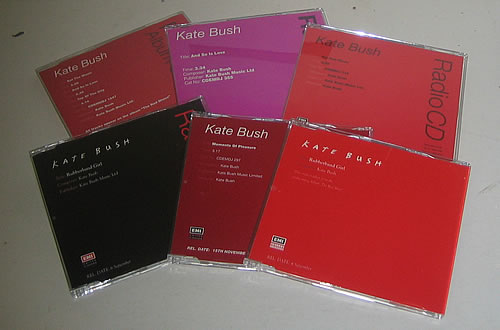 Kate Bush Red Shoes - Collection Of Promotional Singles & Sampler CD single (CD5 / 5") UK BUSC5RE336547