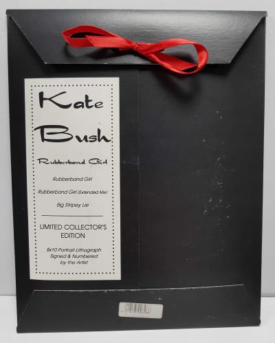 Kate Bush Rubberband Girl Lithograph Pack CD single (CD5 / 5") US BUSC5RU24233