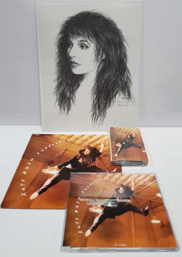 Kate Bush Rubberband Girl Lithograph Pack CD single (CD5 / 5") US BUSC5RU24233