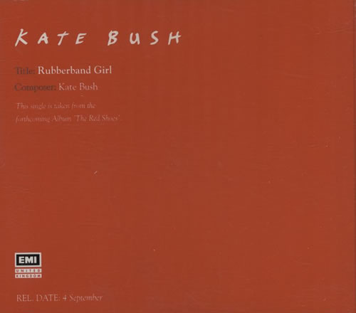 Kate Bush Rubberband Girl CD single (CD5 / 5") UK BUSC5RU21251