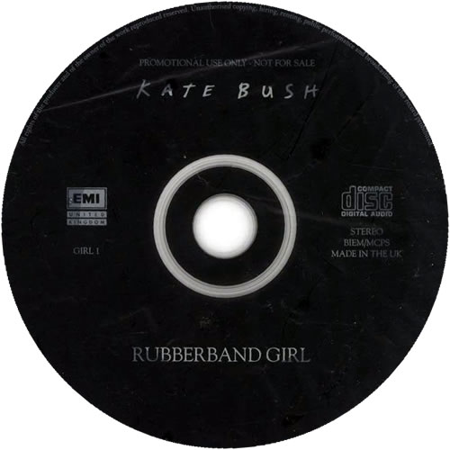 Kate Bush Rubberband Girl CD single (CD5 / 5") UK BUSC5RU21251