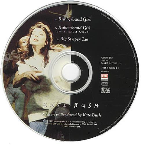 Kate Bush Rubberband Girl CD single (CD5 / 5") UK BUSC5RU35358