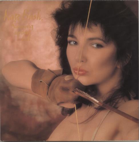 Kate Bush Running Up That Hill - Tan Lettering 12" vinyl single (12 inch record / Maxi-single) UK BUS12RU690352