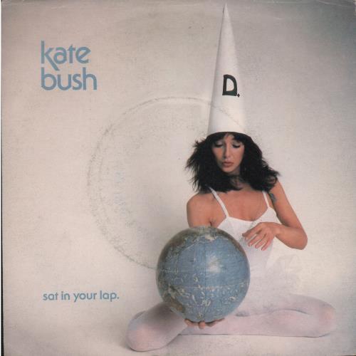 Kate Bush Sat In Your Lap 7" vinyl single (7 inch record / 45) Italian BUS07SA667162