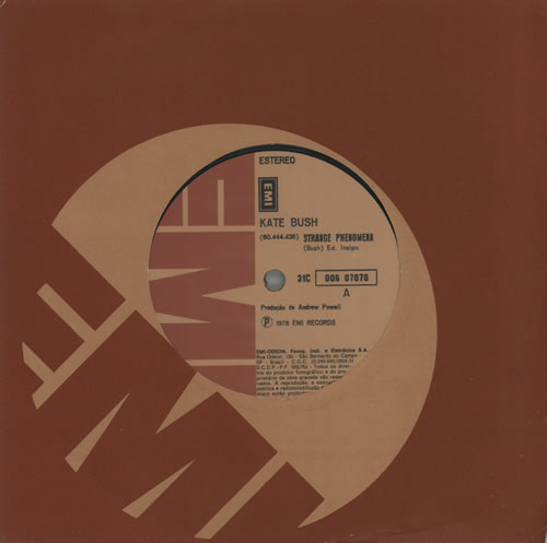 Kate Bush Strange Phenomena 7" vinyl single (7 inch record / 45) Brazilian BUS07ST581629