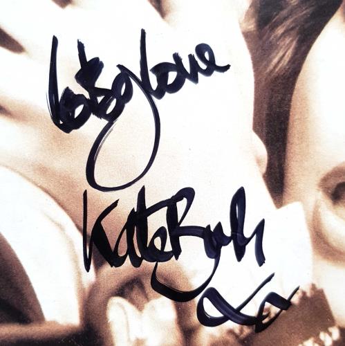 Kate Bush The Dreaming - Autographed vinyl LP album (LP record) UK BUSLPTH258151