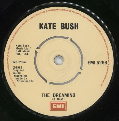 Kate Bush The Dreaming 7" vinyl single (7 inch record / 45) UK BUS07TH10241