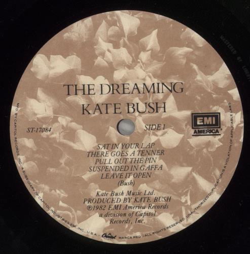 Kate Bush The Dreaming vinyl LP album (LP record) US BUSLPTH879335