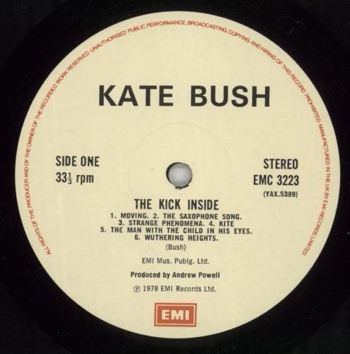 Kate Bush The Kick Inside - 1st - Shrink vinyl LP album (LP record) UK BUSLPTH773869