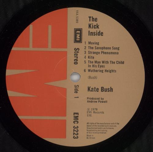 Kate Bush The Kick Inside - 1st vinyl LP album (LP record) UK BUSLPTH645179