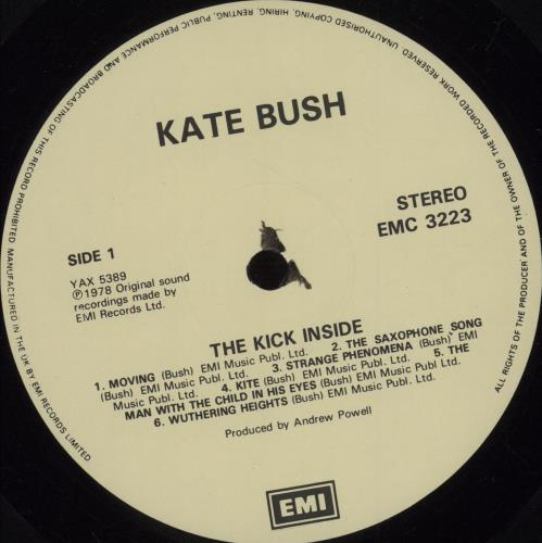 Kate Bush The Kick Inside - 80s vinyl LP album (LP record) UK BUSLPTH673161