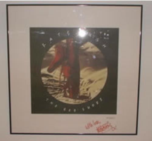 Kate Bush The Red Shoes - numbered print - Autographed memorabilia US BUSMMTH194943