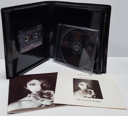 Kate Bush The Sensual World - Promo Box media press kit UK BUSKITH15846