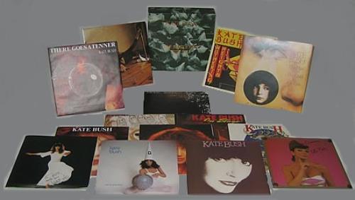 Kate Bush The Single File 1978-1983 - Autographed 7" single box set UK BUS7XTH229323