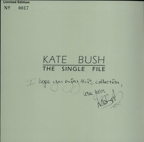 Kate Bush The Single File 1978-1983 - Number 0017 7" single box set UK BUS7XTH467675