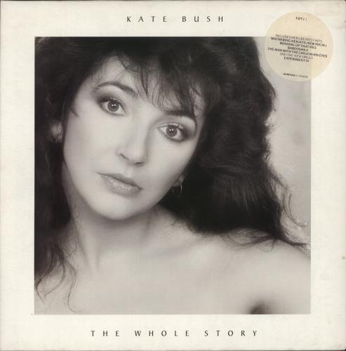 Kate Bush The Whole Story - Hype Stickered - EX vinyl LP album (LP record) UK BUSLPTH665188