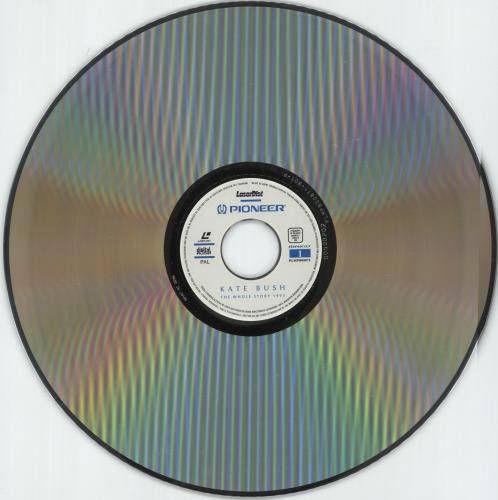 Kate Bush The Whole Story 1993 - Shrink laserdisc / lazerdisc German BUSLZTH874875