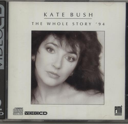 Kate Bush The Whole Story '94 Video CD UK BUSVDTH681896