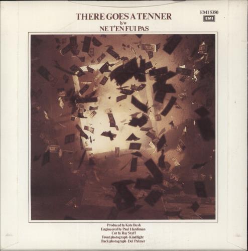 Kate Bush There Goes A Tenner - EX 7" vinyl single (7 inch record / 45) UK BUS07TH629601