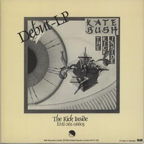 Kate Bush Wuthering Heights 7" vinyl single (7 inch record / 45) Swedish BUS07WU23722