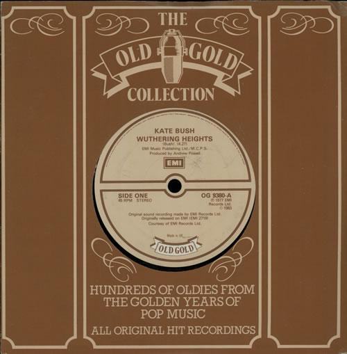 Kate Bush Wuthering Heights 7" vinyl single (7 inch record / 45) UK BUS07WU408713