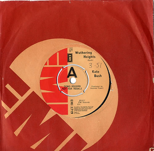Kate Bush Wuthering Heights 7" vinyl single (7 inch record / 45) UK BUS07WU554065