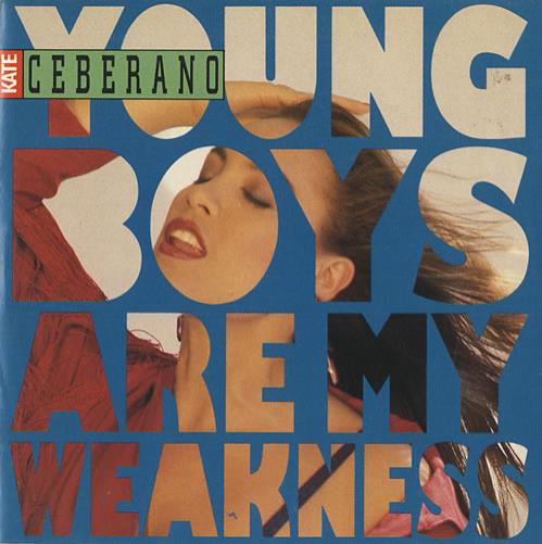 Kate Ceberano Young Boys Are My Weakness CD single (CD5 / 5") UK KCEC5YO164059