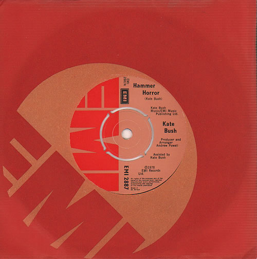Kate Bush Hammer Horror UK 7" vinyl single (7 inch record / 45) (616746)