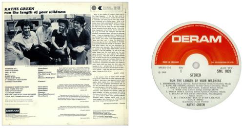 Kathe Green Run The Length Of Your Wildness vinyl LP album (LP record) UK KDJLPRU450666