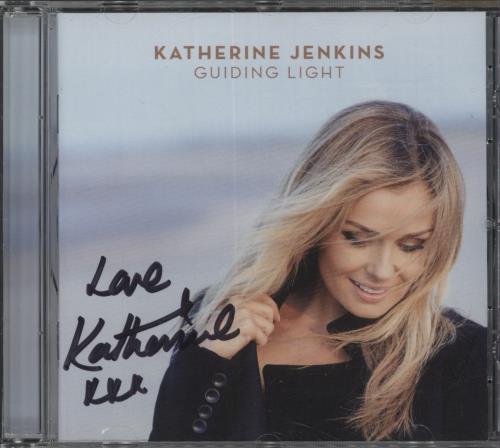 Katherine Jenkins Guiding Light - Autographed CD album (CDLP) UK KJECDGU863539