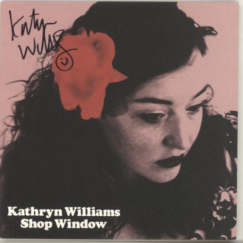 Kathryn Williams Shop Window - Autographed 7" vinyl single (7 inch record / 45) UK KWM07SH322983
