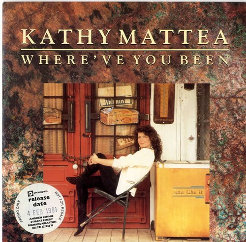 Kathy Mattea Where've You Been 7" vinyl single (7 inch record / 45) UK KTH07WH235319