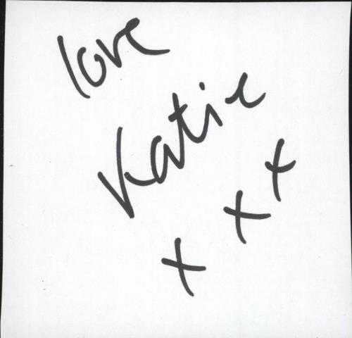 Katie Melua Autograph memorabilia UK KATMMAU737560
