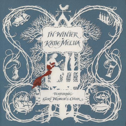 Katie Melua In Winter - White Vinyl vinyl LP album (LP record) UK KATLPIN877447