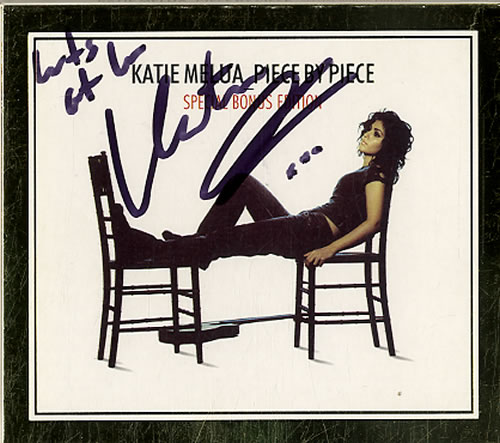 Katie Melua Piece By Piece - Deluxe Edition - Autographed 2-disc CD/DVD set UK KAT2DPI623194