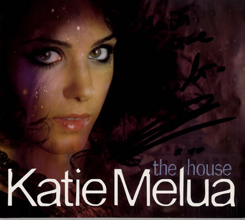 Katie Melua The House - Autographed CD album (CDLP) UK KATCDTH562201