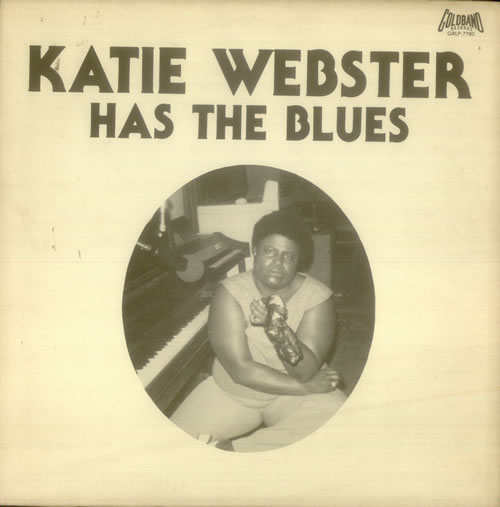 Katie Webster Has The Blues vinyl LP album (LP record) US KFZLPHA548643