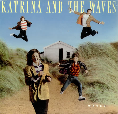 Katrina & The Waves Waves vinyl LP album (LP record) US KTWLPWA446080