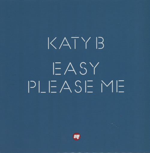 Katy B Easy Please Me CD-R acetate UK KJXCREA570867