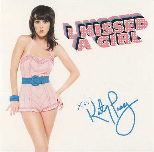 Katy Perry I Kissed A Girl CD single (CD5 / 5") UK KT3C5IK443459