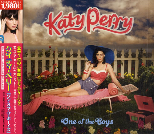 Katy Perry One Of The Boys CD album (CDLP) Japanese KT3CDON472092