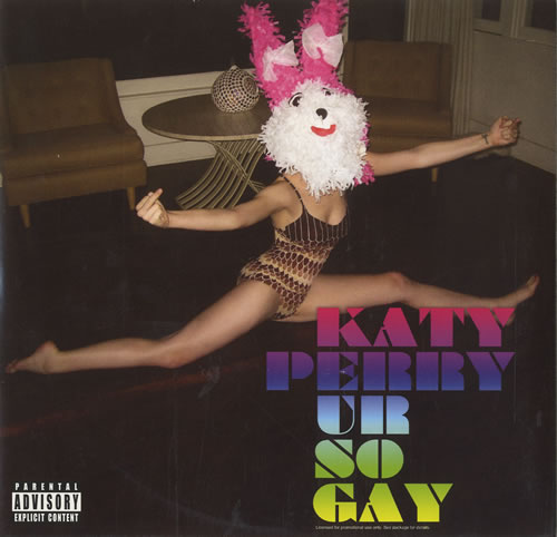 Katy Perry Ur So Gay 7" vinyl single (7 inch record / 45) US KT307UR460882