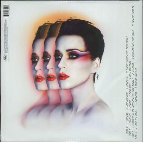 Katy Perry Witness - Sealed 2-LP vinyl record set (Double LP Album) UK KT32LWI808416