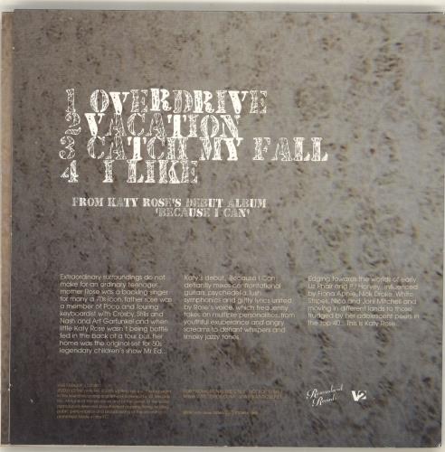 Katy Rose Because I Can - Sampler CD single (CD5 / 5") UK KFUC5BE689377
