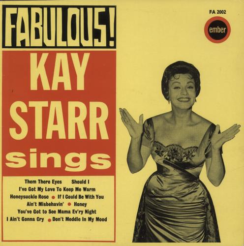 Kay Starr Fabulous! vinyl LP album (LP record) UK KYRLPFA530083